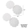 Hastings Home Deviled Egg Trays with Lids, Set of 2 Platters, Recessed Holder Divided for Serving 18 Eggs, White 153884HOT